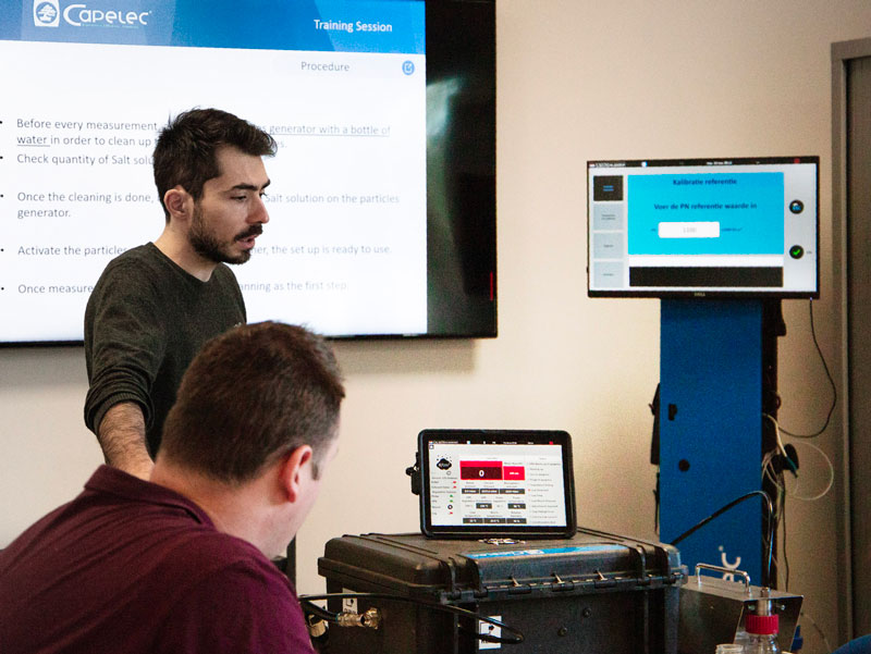 Capelec-PN-counter-CAP3070-garage-training