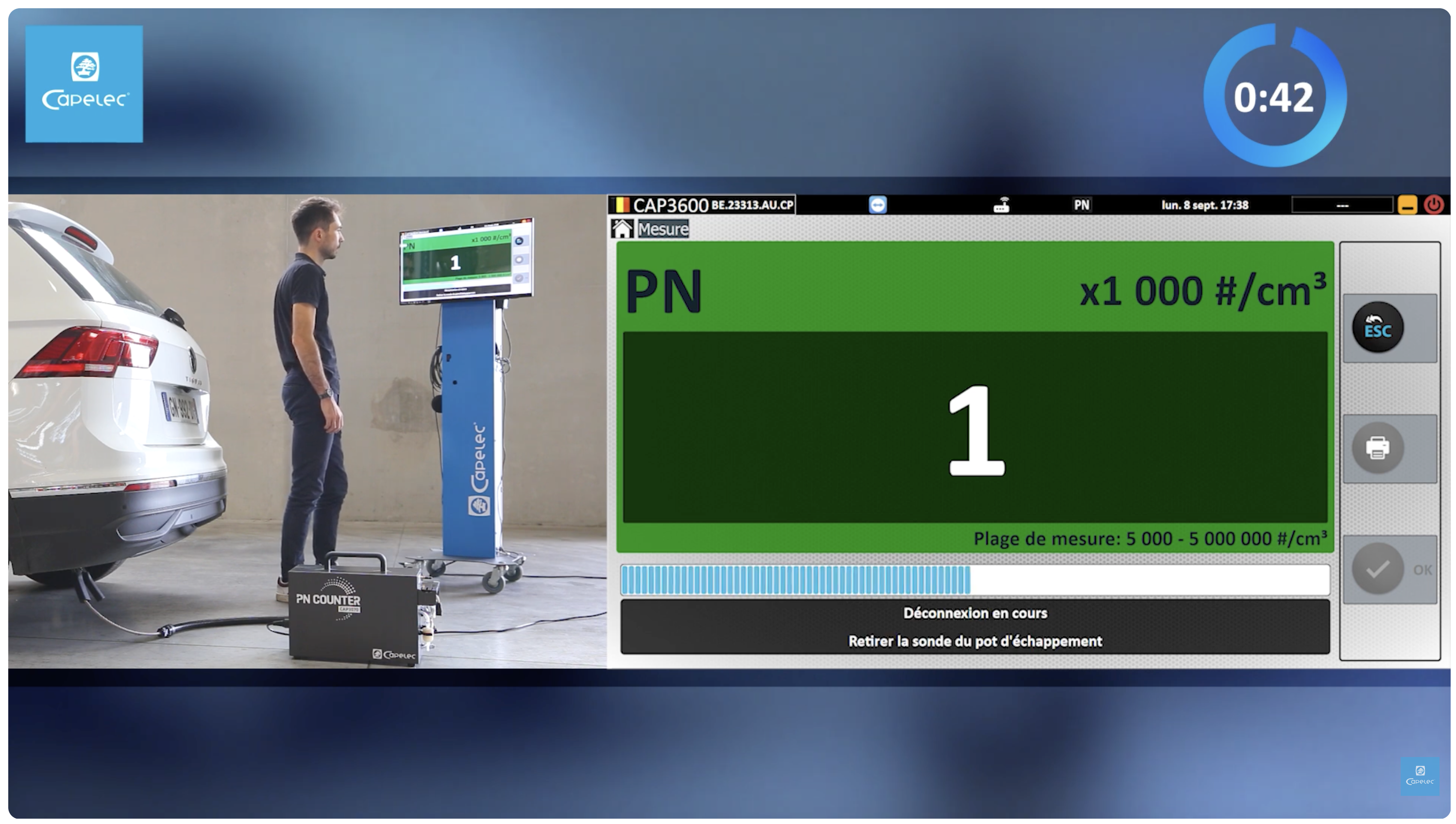 how to use CAPELEC PN counter watch video