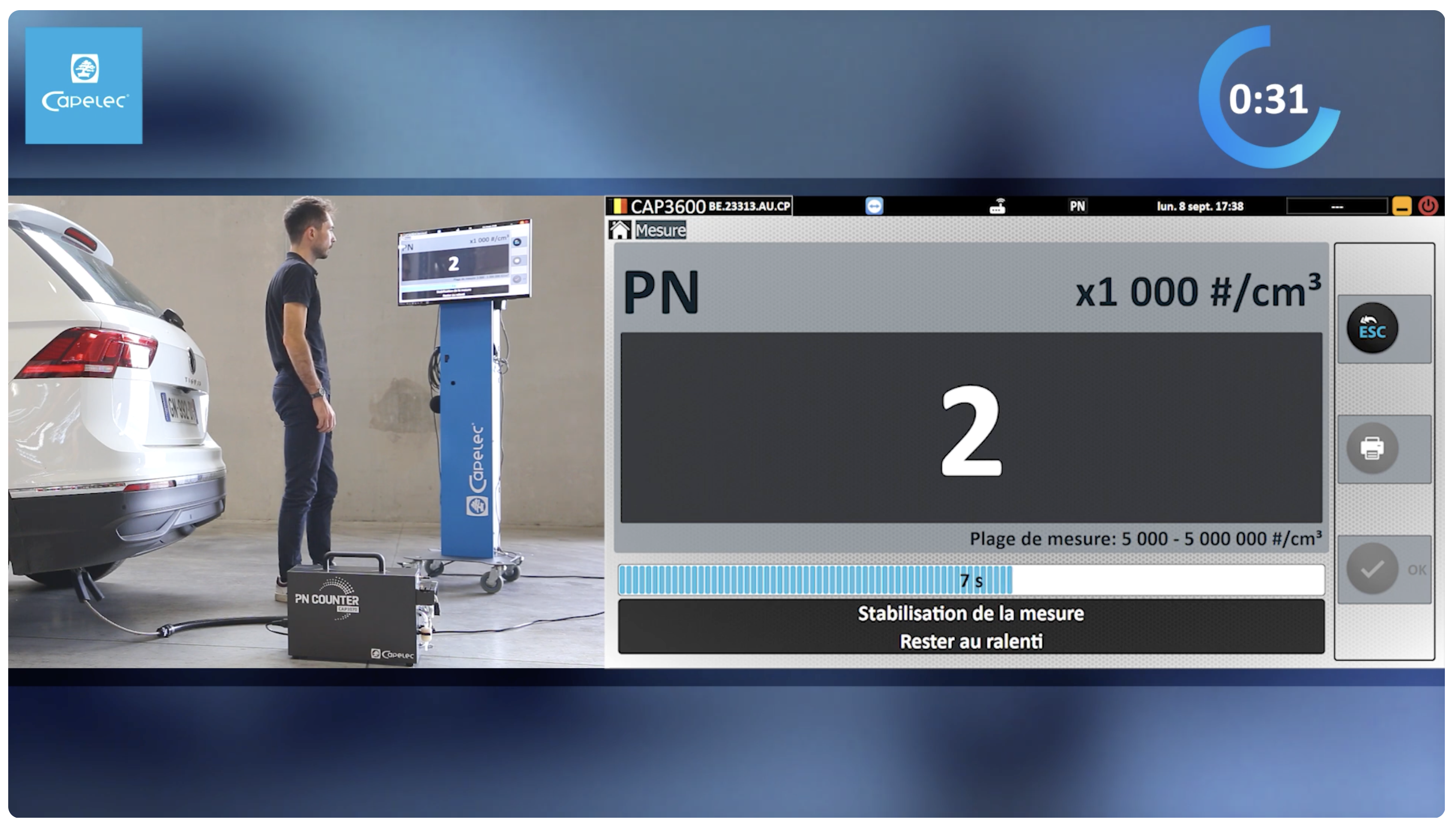 how to use CAPELEC PN counter watch video