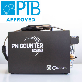 CAP3070 Particle counter approved by the PTB