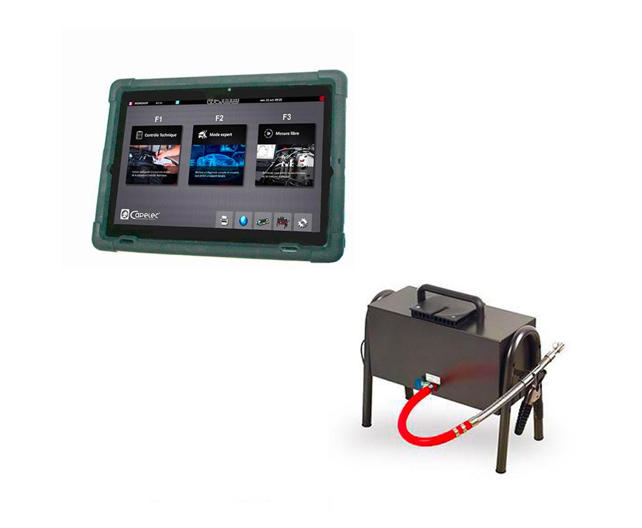 Capelec Tablet diesel smoke meter