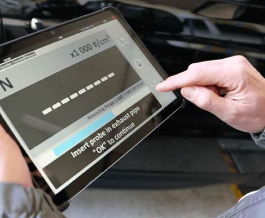 appareil de mesure des particules diesel