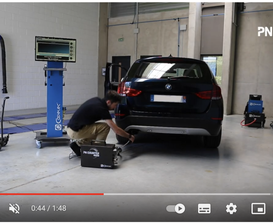 video utilisation compteur de particules Capelec